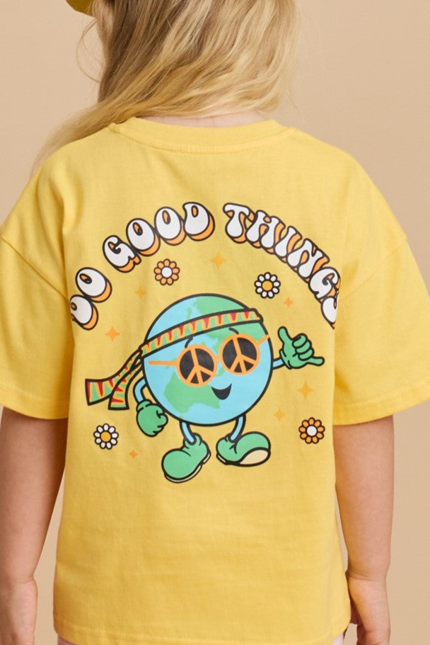 Do Good Things T-Shirt - Yellow πβοΈ